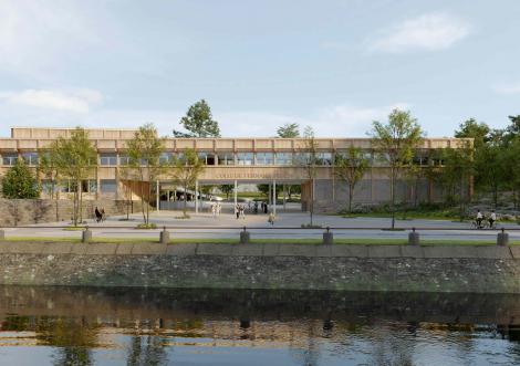 Découvrez les esquisses du nouveau collège en centre-ville de Laval