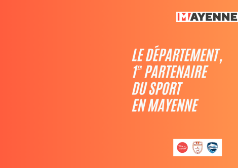 Le Département, premier partenaire du sport en Mayenne