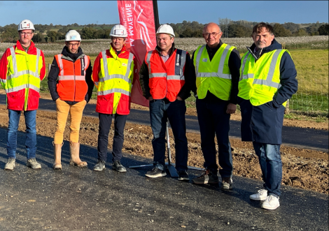 Mise en service de la 1ère section de la RD1 entre la Roche-Neuville et Château-Gontier-sur-Mayenne
