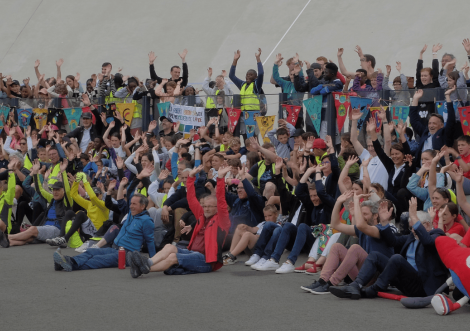 Étape finale du dispositif « A vélos vers les Jeux » et inauguration de la piste de Savoir Rouler à Vélo