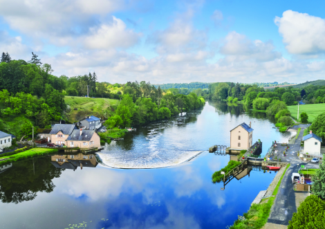 Le chemin de halage de la Mayenne : nature et histoire à découvrir ​