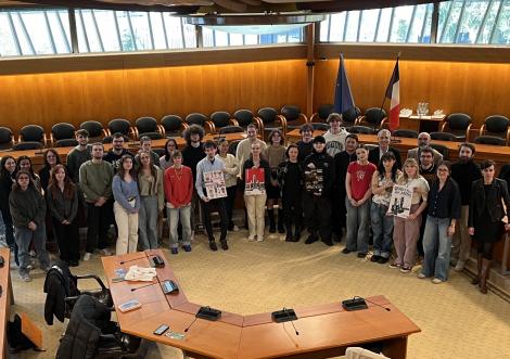 Le Département de la Mayenne en partenariat avec les étudiants de l'école de l'Image AGR