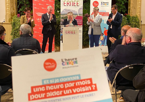 Lancement de l'heure civique en mayenne 