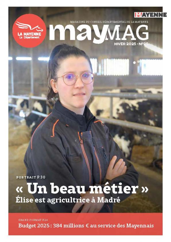 Couverture may mag hiver 2025