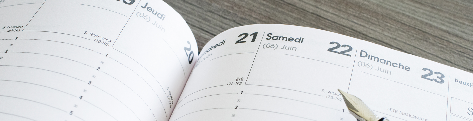 Agenda du Président