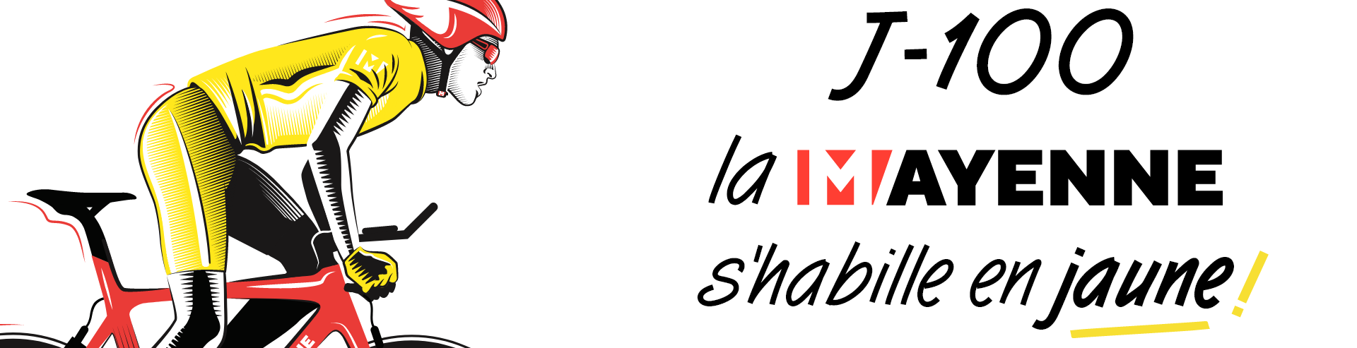 J-100 la Mayenne s'habille en jaune