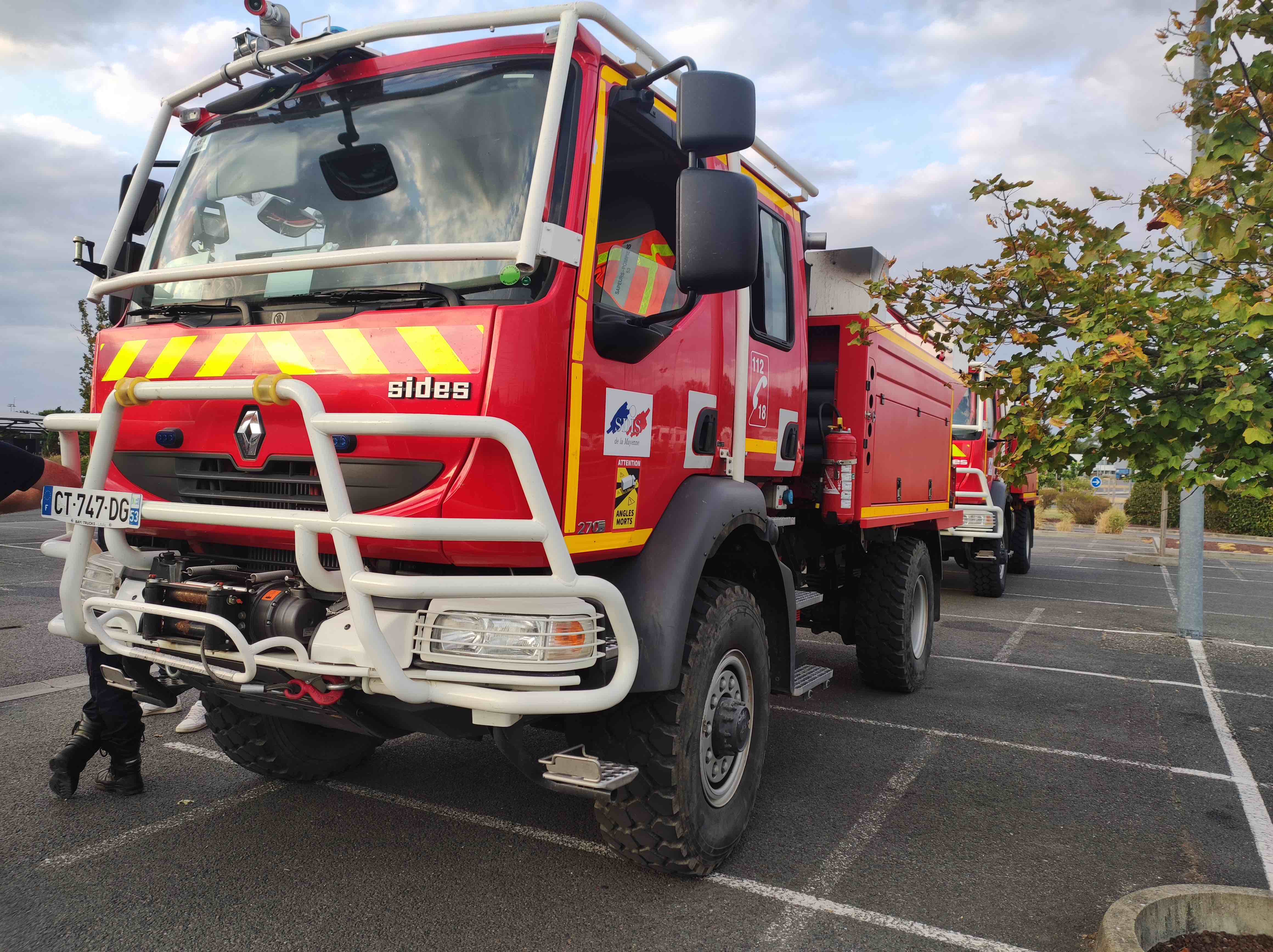 Feux de forêts : les sapeurs-pompiers mayennais en alerte